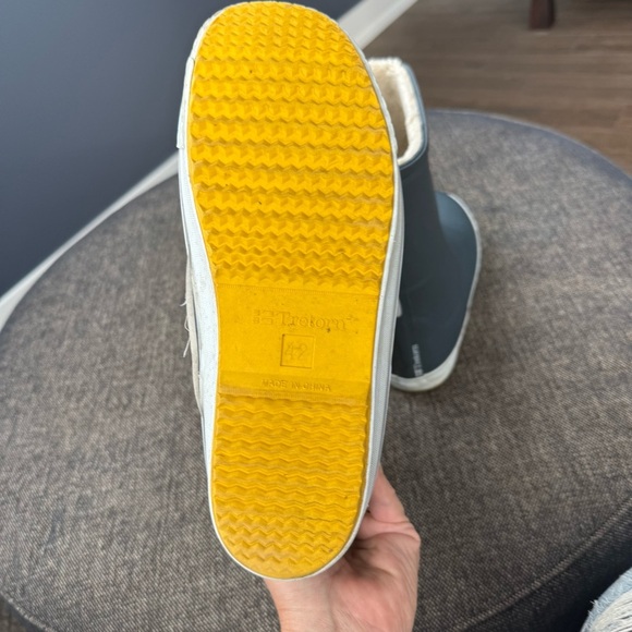 Tretorn Green Winter Rain Boots with Classic Design and Mid-Calf Height - Picture 3 of 4